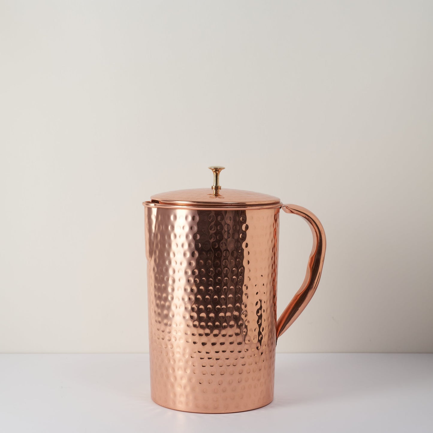 2L Hammered Copper Jug