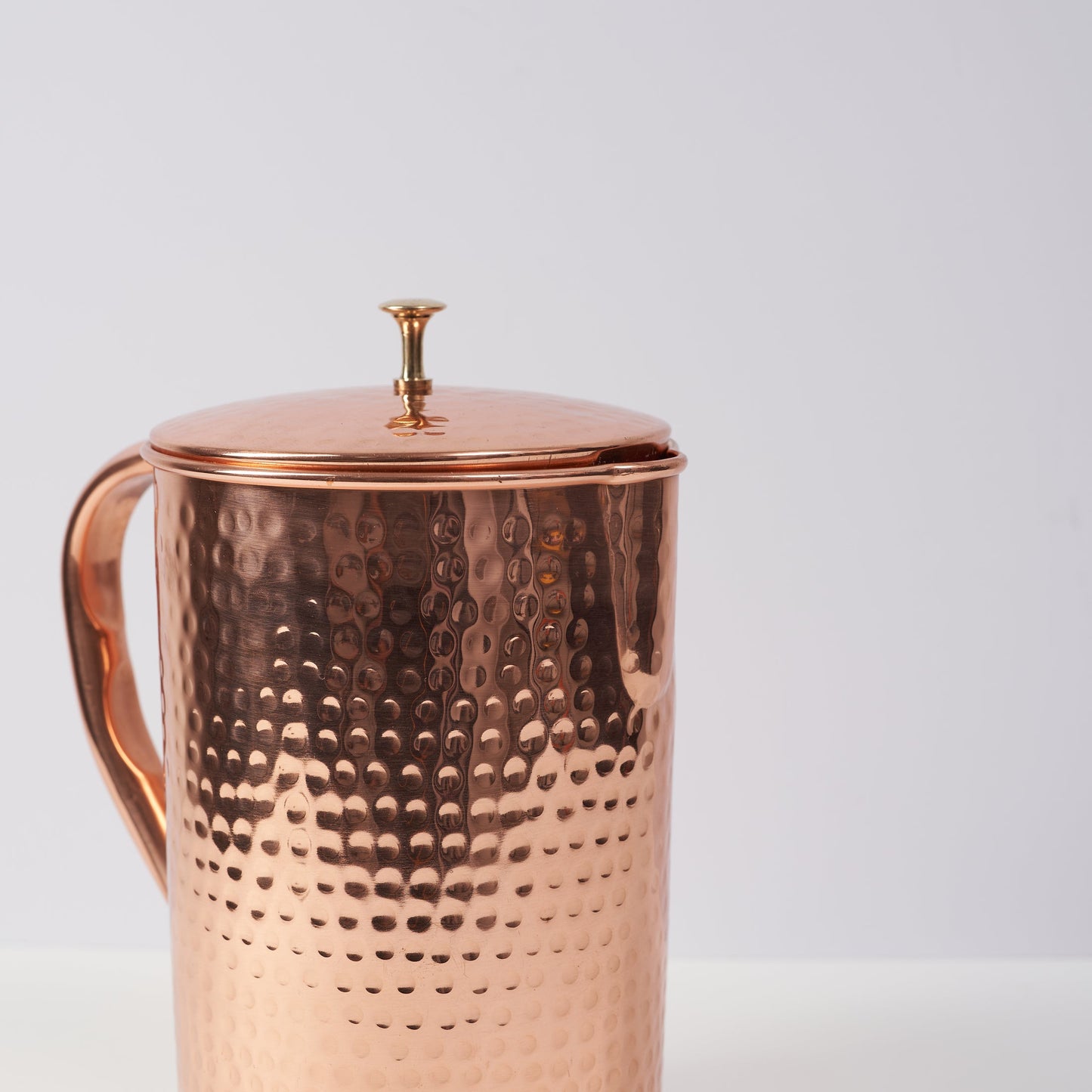 2L Hammered Copper Jug