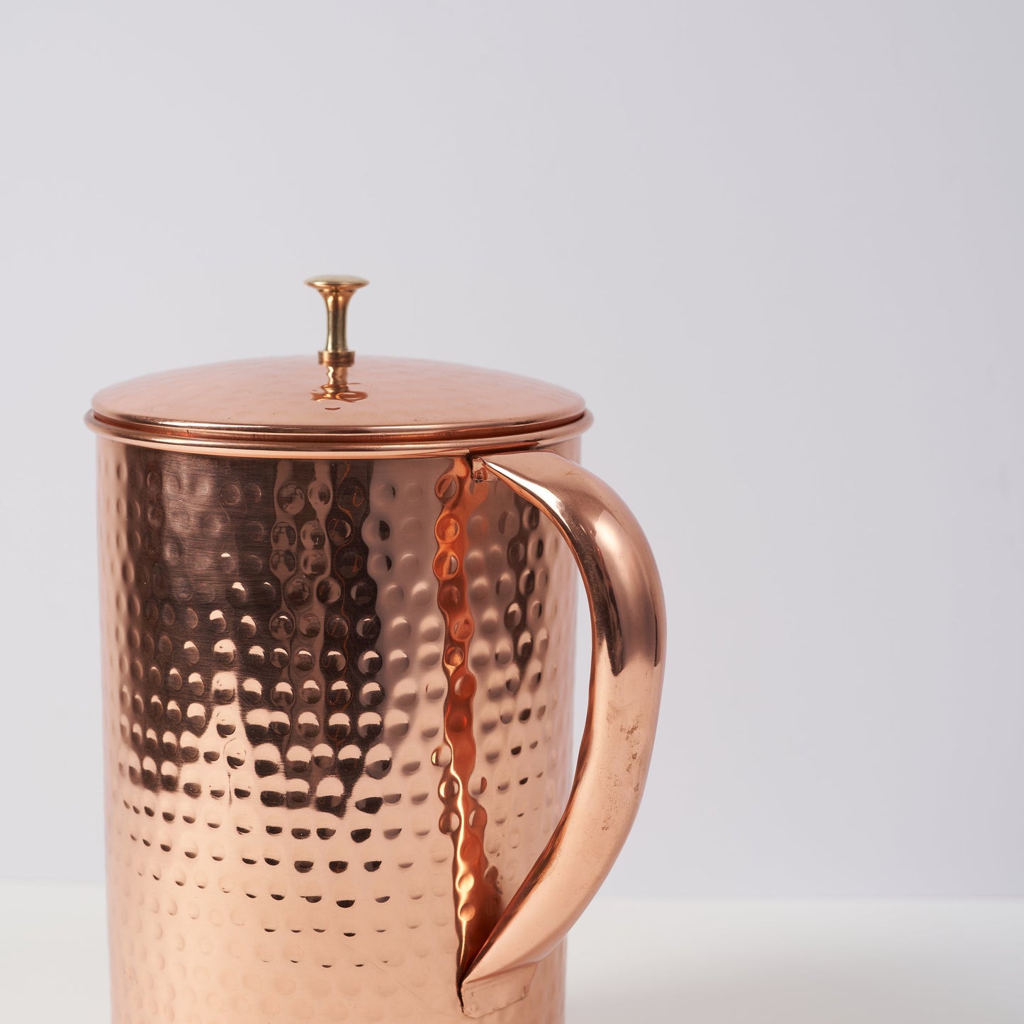 2L Hammered Copper Jug