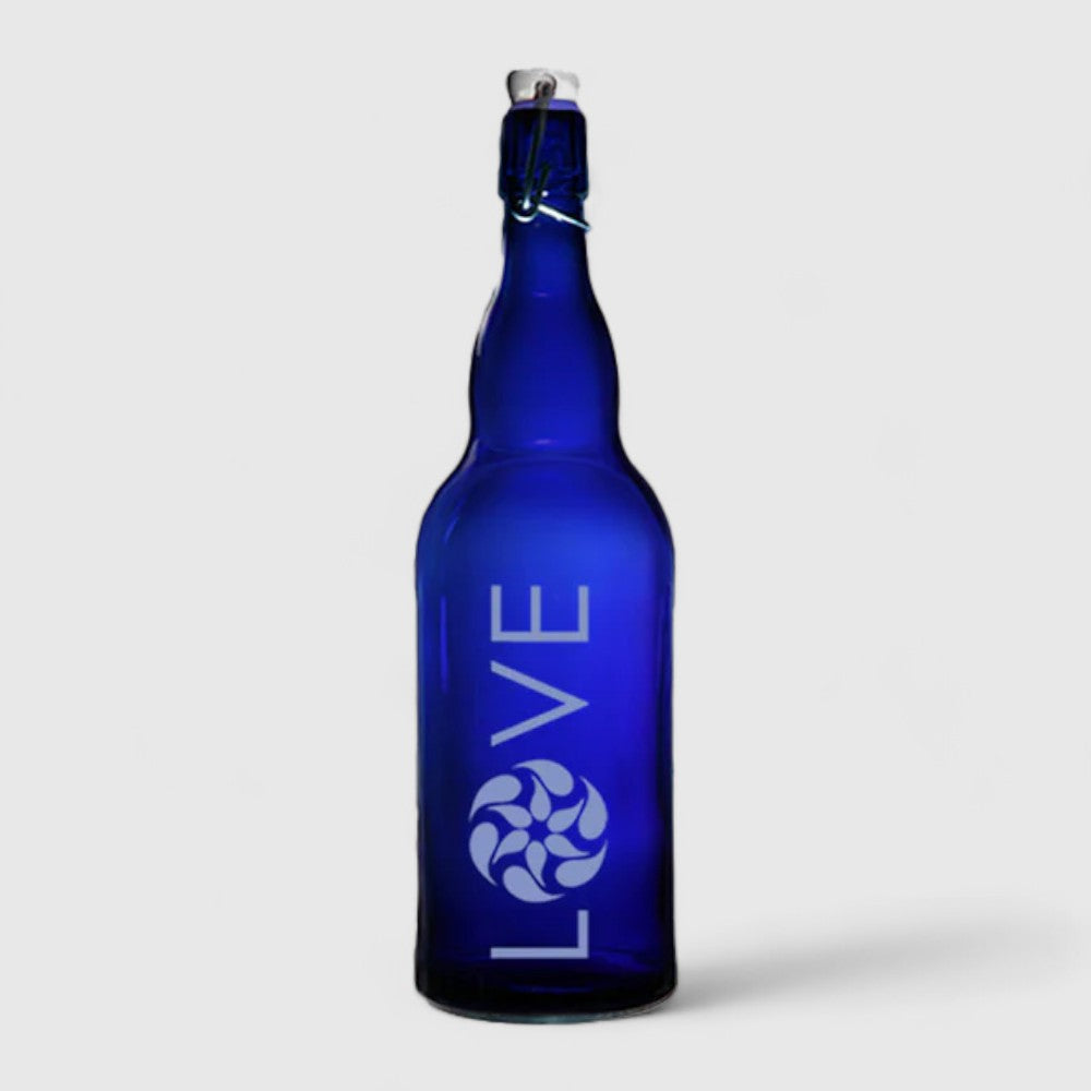 Blue Bottle Love Love Logo