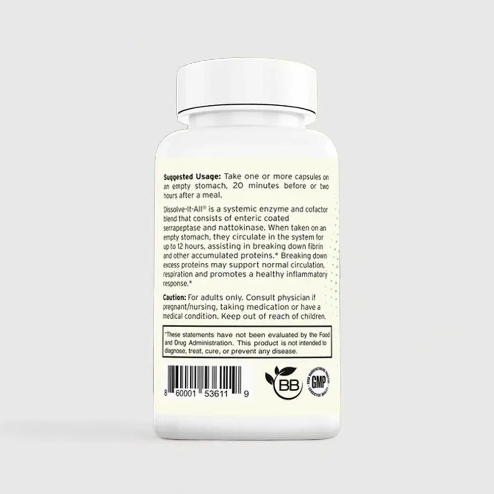 DISSOLVE-IT-ALL (Systemic Enzymes) Mitolife