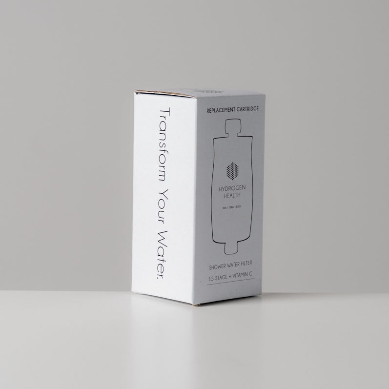 Hydrogen Health Shower Filter Cartridge Box