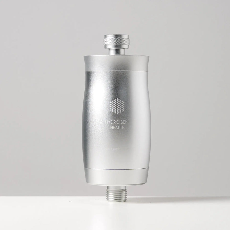 Hydrogen Health Vitamin C Shower Filter Silver