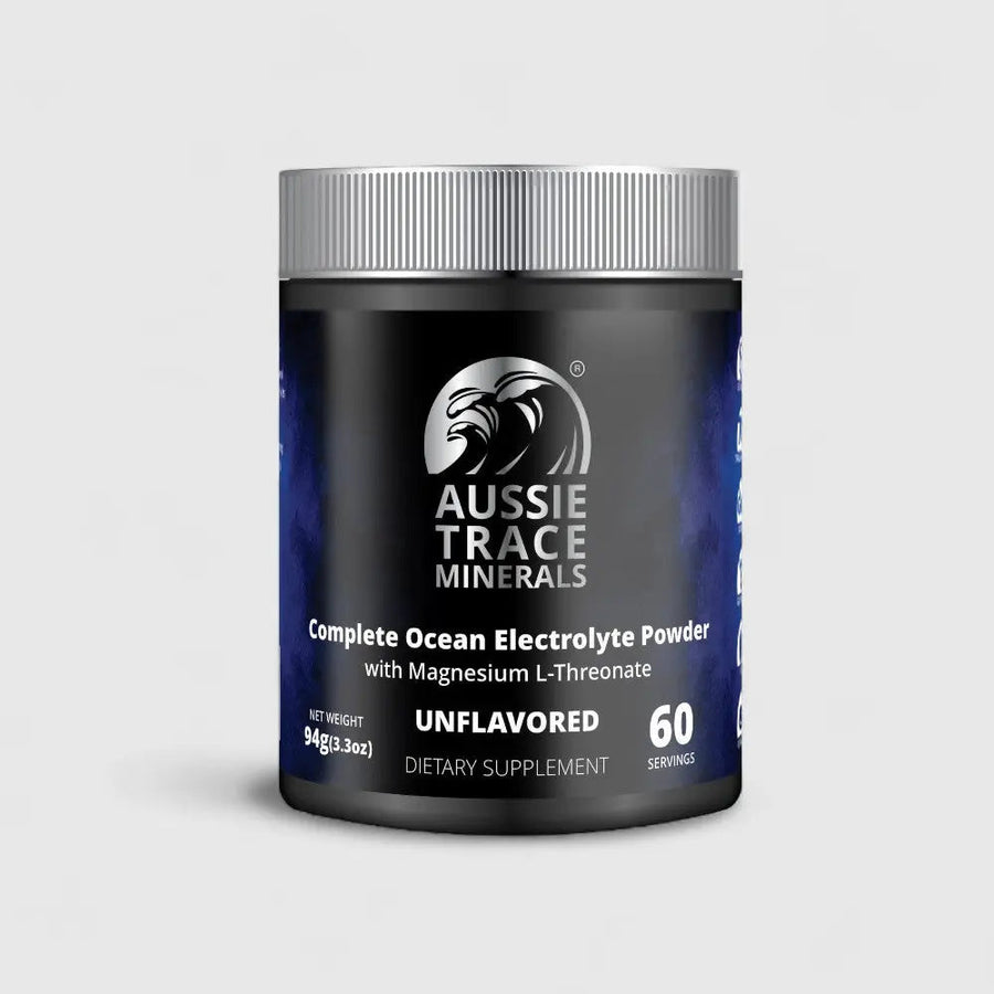 Aussie Trace Minerals Complete Ocean Electrolyte Powder with Magnesium L-Threonate - 60 servings product image 1