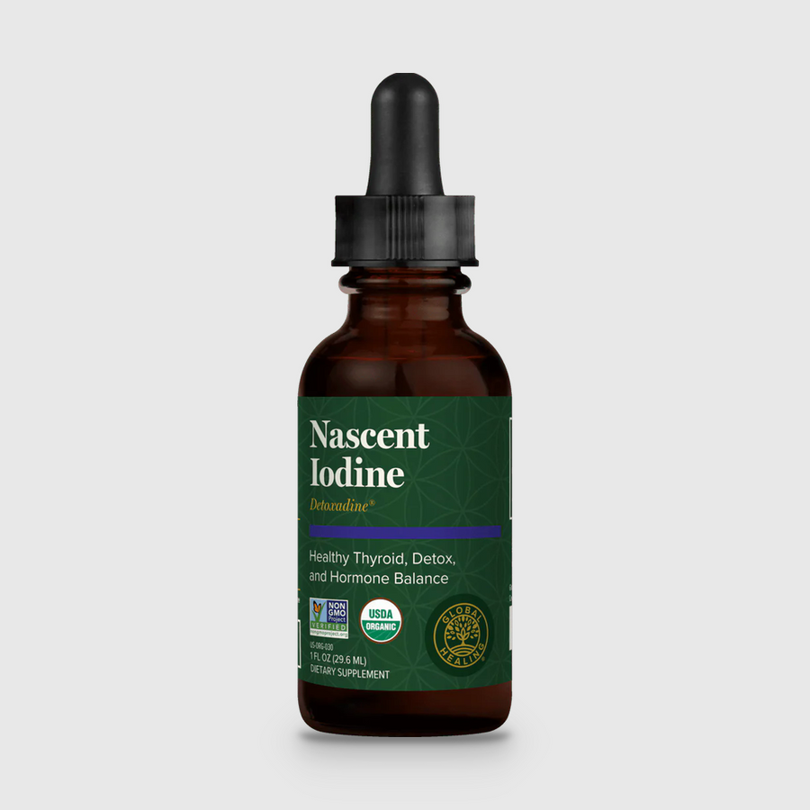 Nascent Iodine Detoxadine 1 fl oz bottle