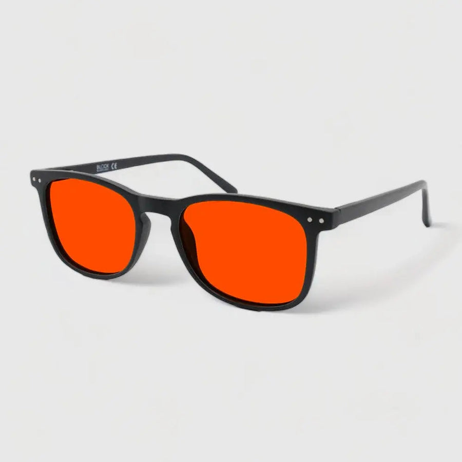Nightfall Taylor Blue Blocking Glasses - Black product image 1
