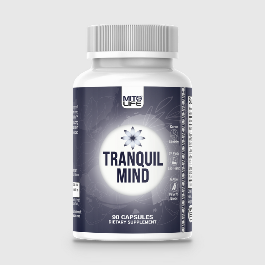Mitolife Tranquil Mind 90 Capsules front