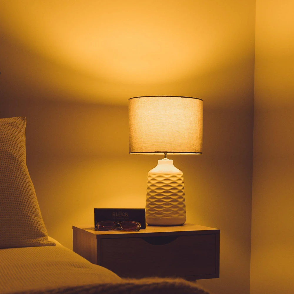 Amber Screw Light Bulb for Lamp