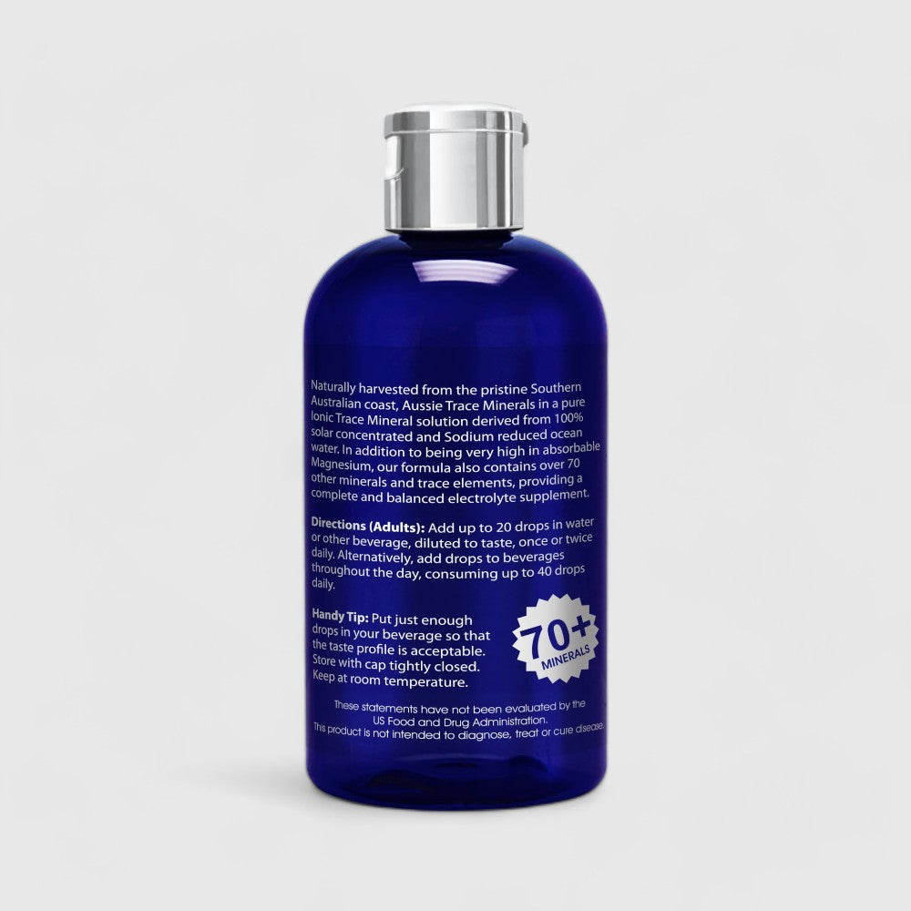 Aussie Trace Minerals Electrolytes Facts 240ml