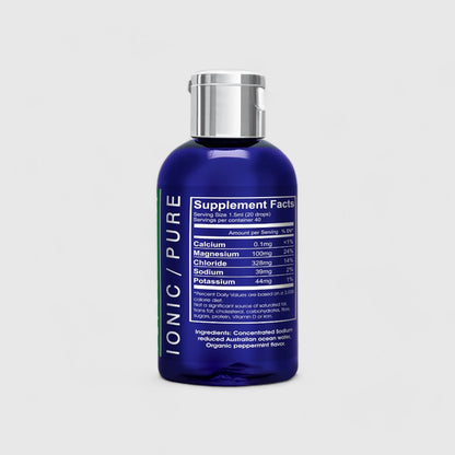 Aussie Trace Minerals Electrolytes Ingredients Peppermint