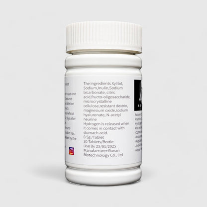 Axiom H2 Solid State Hydrogen Tablets Ingredients