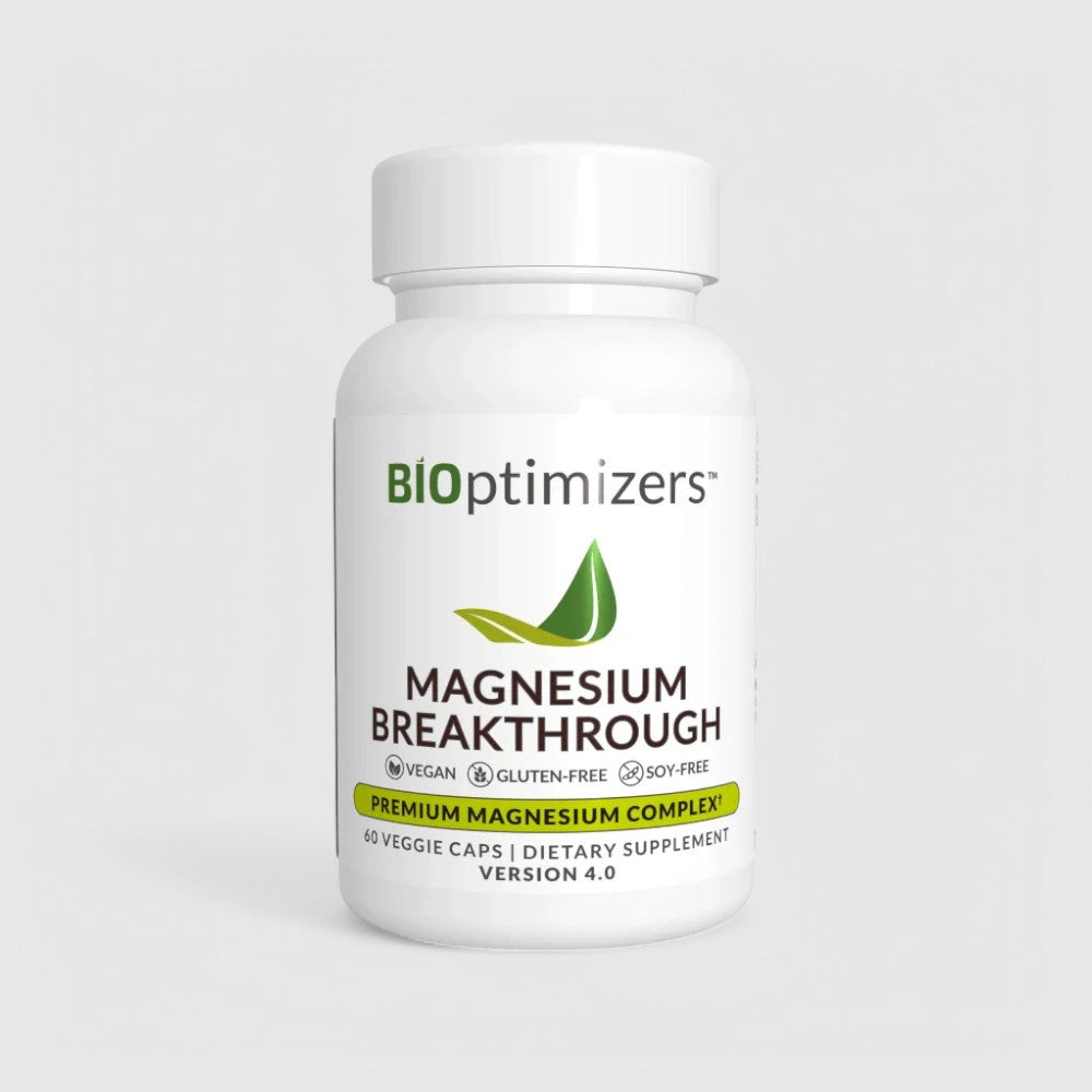 BIOptimizers Magnesium Breakthrough Plus Magnesium Vitamin Cofactors