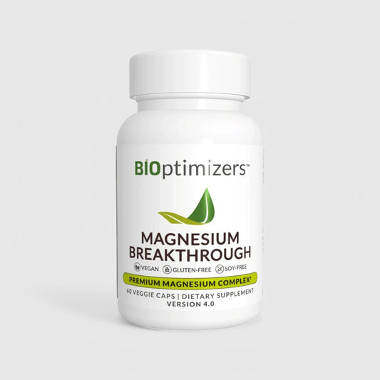 BIOptimizers Magnesium Breakthrough Plus Magnesium Vitamin Cofactors