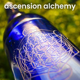 Blue Bottle Love Ascension Alchemy Close Up