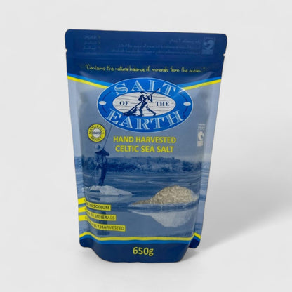 Hand Harvested Coarse Celtic Sea Salt 650g