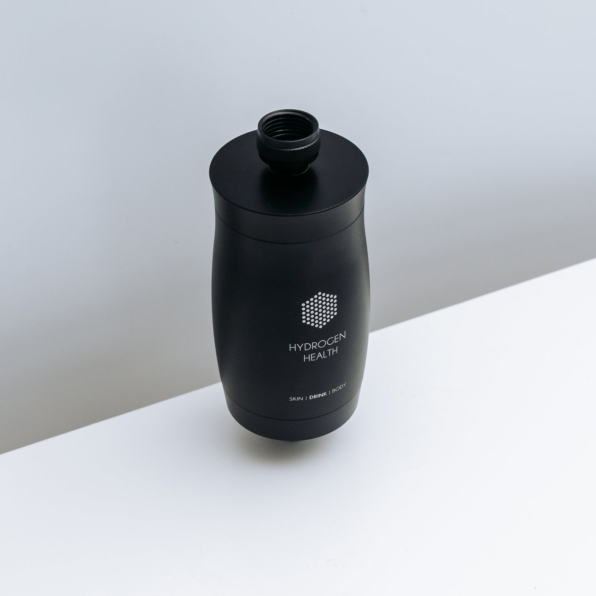 Hydrogen Health Vitamin C Shower Filter Black