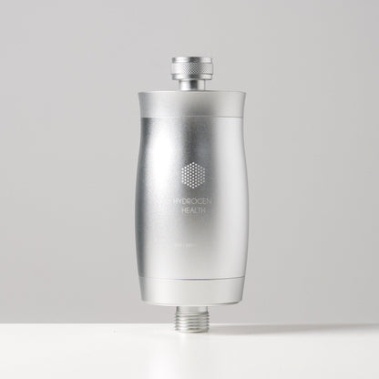Hydrogen Health Vitamin C Shower Filter Silver