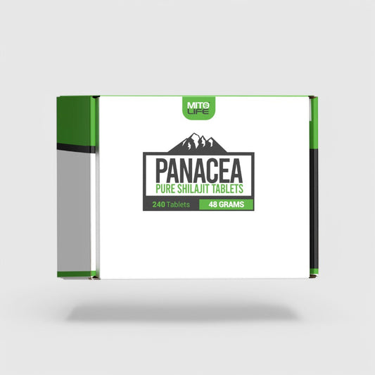 Pure Shilajit Tablets Mitolife Panacea