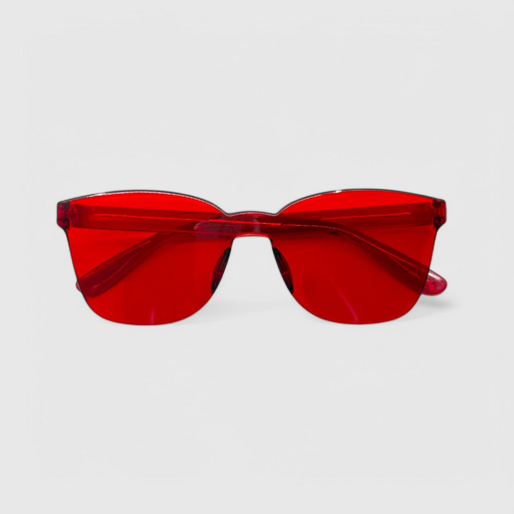 Red Light Fit Over Glasses Folded