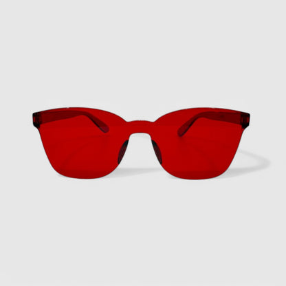 Red Light Fit Over Glasses Front