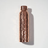 Hammered Pure Copper Water Bottle 950ml product image 1