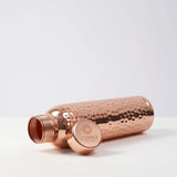 Hammered Pure Copper Water Bottle 950ml product image 3