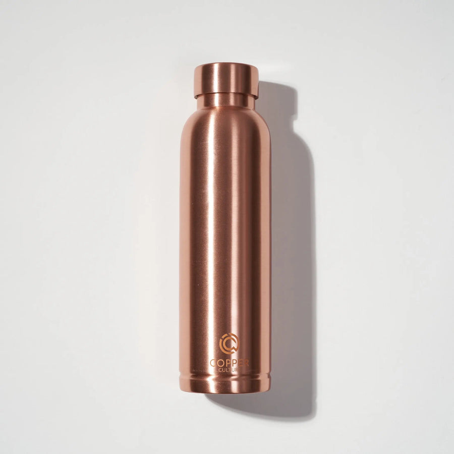 Polished Copper Water Bottle 950ml product image 1