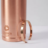 Polished Copper Water Bottle 950ml product image 3