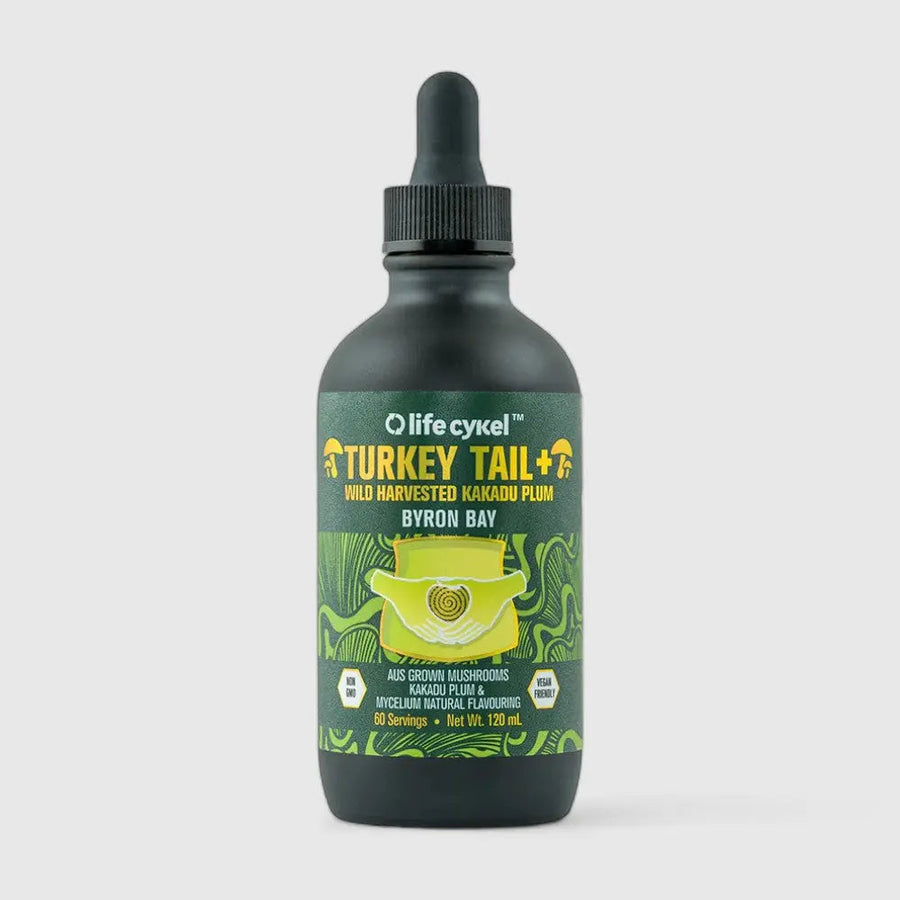 Turkey Tail Mushroom Extract 120ml BB 10/2025 product image 1