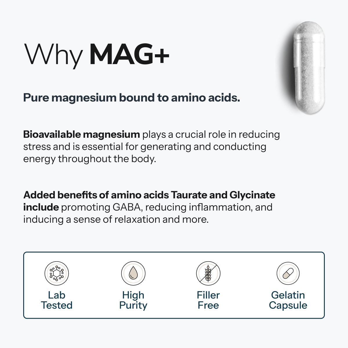 LifeBlud MAG+ benefits information for sleep and nervous system support