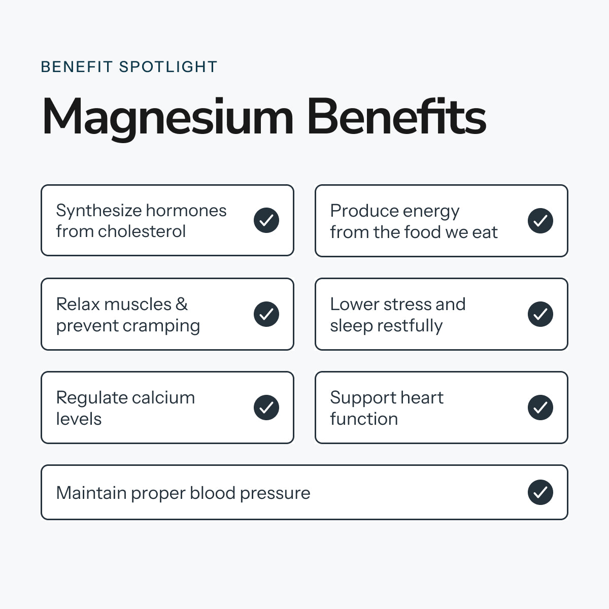 LifeBlud MAG+ supplement details for muscle relaxation and mineral balance