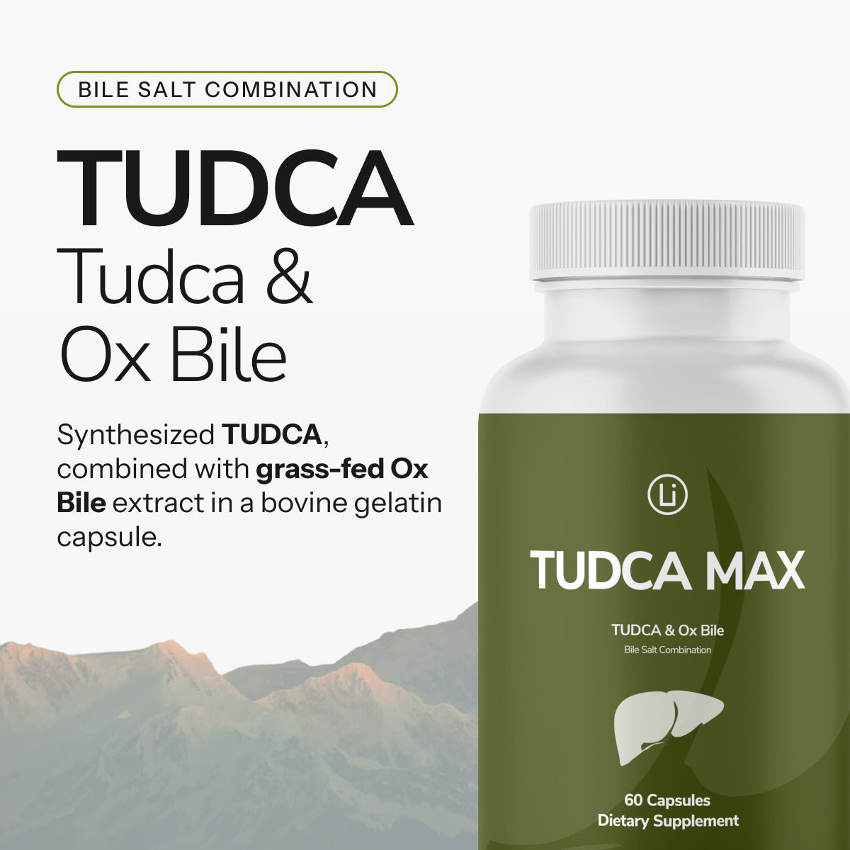 LifeBlud TUDCA MAX TUDCA and ox bile product image