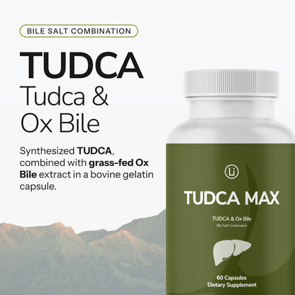LifeBlud TUDCA MAX TUDCA and ox bile product image