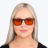 Nightfall Taylor Blue Blocking Glasses - Black product image 5