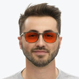 Nightfall Taylor Blue Blocking Glasses - Pearl Grey product image 4