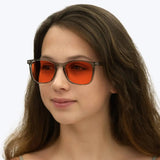 Nightfall Taylor Blue Blocking Glasses - Pearl Grey product image 5
