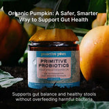 Primitive Probiotics made with organic pumpkin fiber