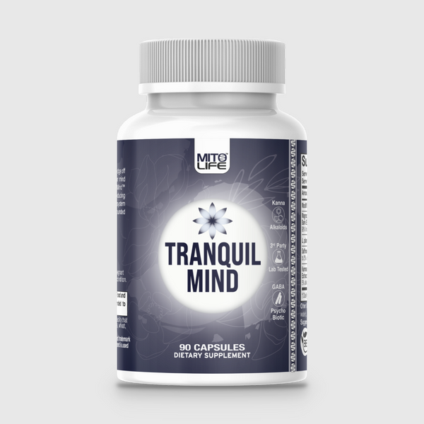 Mitolife Tranquil Mind 90 Capsules front